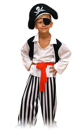 Сценарий дня рождения, мальчик в костюме пирата